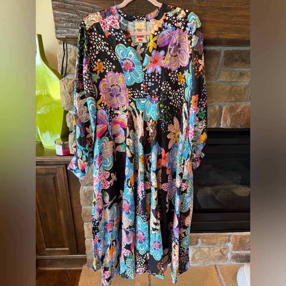 Johnny Was Tahlon Midi Dress NWT